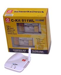 Compex C-Kit 811WL and WLU11 USB adapter