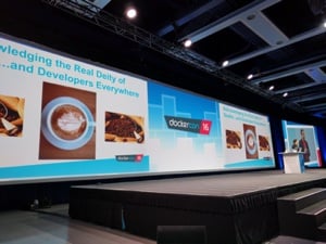 Praise Be to the Dockercon 16 Demo Gods : Drink Espresso #dockercon