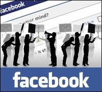 Facebook protest over redesign