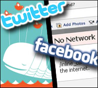 Twitter, Facebook Hit in Denial-of-Service Attacks