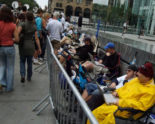 Tales from the iPhone Line