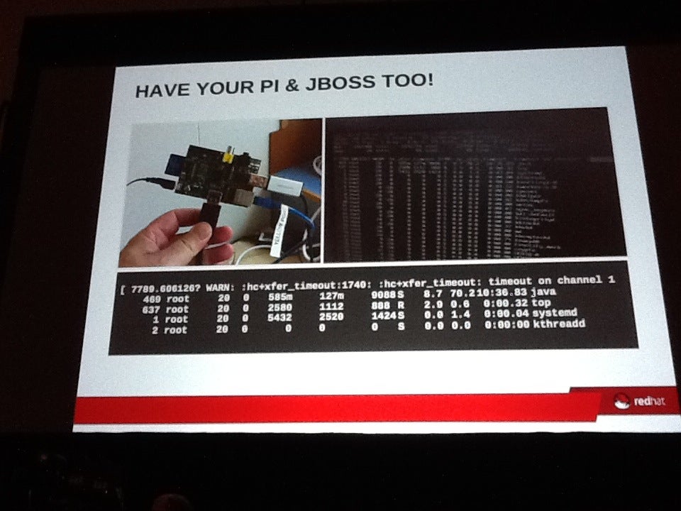 JBoss Raspberry Pi