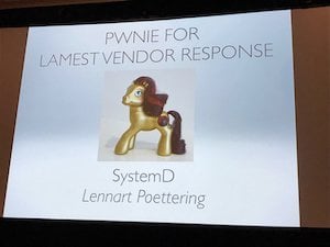 Linux SystemD Wins Pwnie Award at Black Hat, and No It’s Not a Good Thing