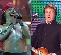 MySpace Nabs McCartney, Guns N’ Roses Albums