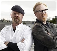 Mythbusters stars Jamie Hyneman and Adam Savage