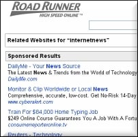 Time Warner Cable Dabbles in Paid Search, Redirection, Usability Annoyance