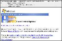 Beware Microsoft Update E-mail
